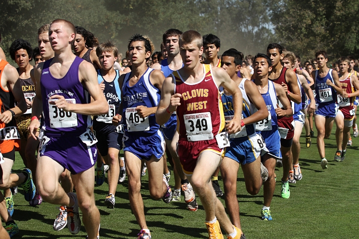 2010 SInv D1-022.JPG - 2010 Stanford Cross Country Invitational, September 25, Stanford Golf Course, Stanford, California.